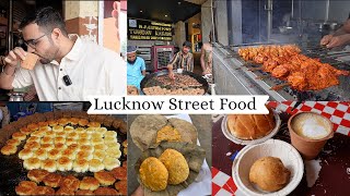 LUCKNOW STREET FOOD | Tunday Kababi, Durga Khasta, Sharma ji ki chai and more