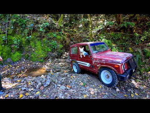 Fixing the Salvaged Suzuki SJ410 4x4 and testing on Steep Forest Trails