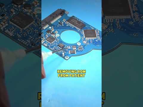 CHIP SWAP ON A FAILED HDD PCB