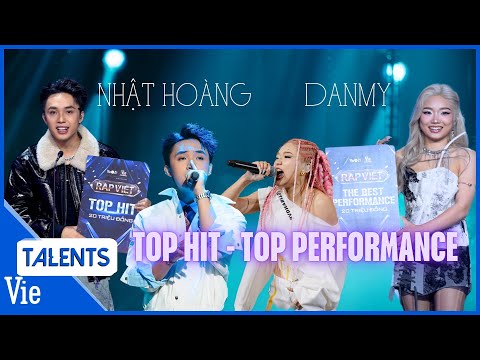 Lắng nghe 2 bản rap đạt TOP HIT, TOP PERFORMANCE, Nhật Hoàng, DANMY chinh phục khán giả