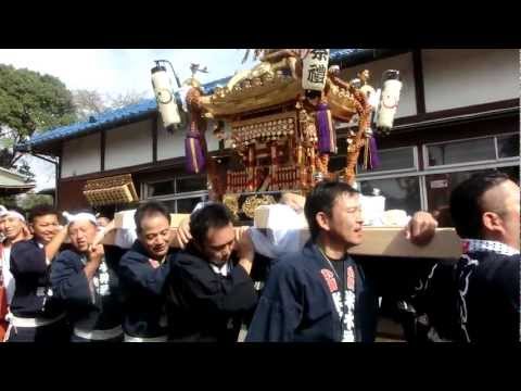 平成２４年米本神社禮大祭初日宮出し