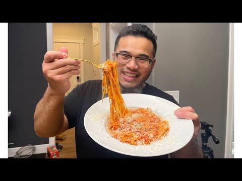 I'm Addicted To Tomato Sauce Pasta And Eat It Once A Week