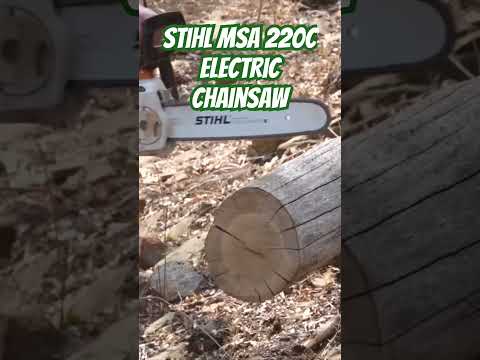 Stihl MSA 220c Electric Chainsaw #ozziereviews #stihl #stihlchainsaw #electricchainsaw #chainsawman