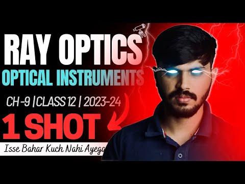 Class 12 Physics Ray Optics & Optical Instruments in ONESHOT with PYQ's | Chapter 9 | CBSE 2023-24 🔥