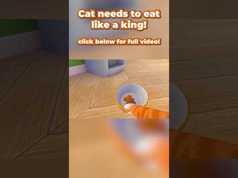 Cat Needs STEAK! 🐱 🥩 #iamcat #funnyvr