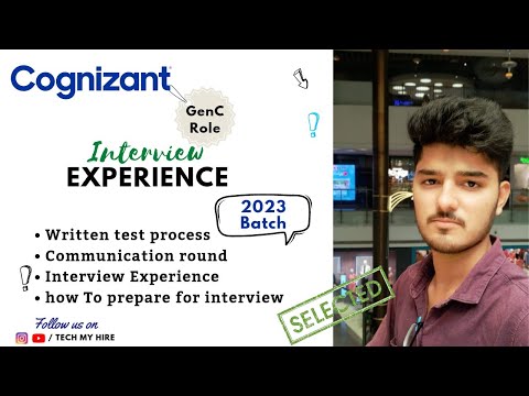 Cognizant latest interview Experience 2023 | Giveaway annouced | TR & HR Interview questions | Genc