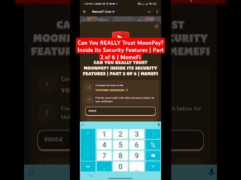 Can You REALLY Trust MoonPay? Inside Its Security Features | Part 2 of 6 | MemeFi code