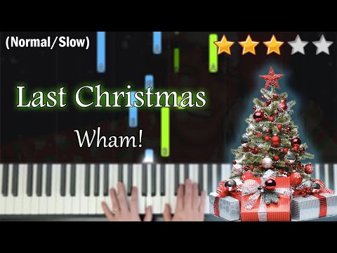 Last Christmas – Wham! | Medium Piano Tutorial | Piano Cover