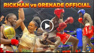 Rickman akubye Grenade Official mubikonde bya Corporate League, amulangidde Sheilah Gashumba kika