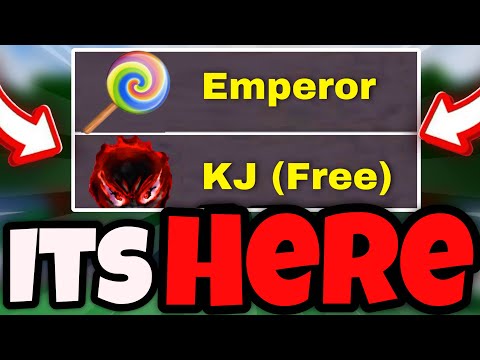 KJ & CHILD EMPEROR UPDATE is OUT! (Update LEAKS & DATE) | The Strongest Battlegrounds Update