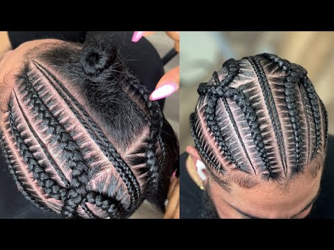 Simple stitch braids design🚨🚨🚨