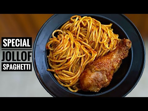 Special JOLLOF SPAGHETTI | This will be the Best Pasta Recipe you will ever try