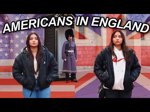 Americans Visit England For The First Time! *London*