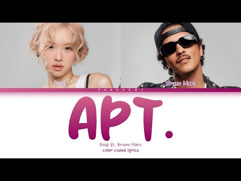 {VOSTFR} Rosé ft. Bruno Mars - 'APT.' (Color Coded Lyrics Eng/Vostfr)