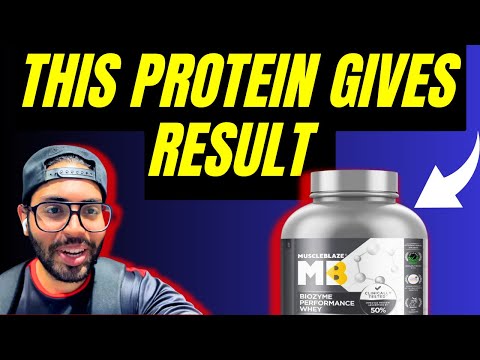 I USE THIS!!! Honest Review | Muscleblaze Biozyme Performance Whey Protein #muscleblaze