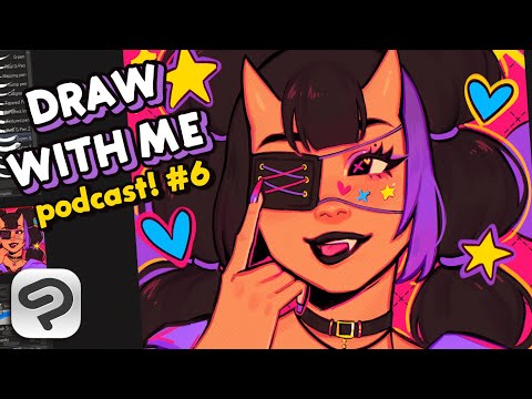 ♡ My Experience with Art School Pt. 2 🎙️ draw with me: podcast edition #6