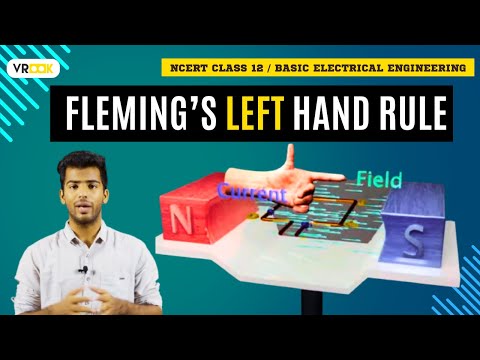 Fleming's Left Hand Thumb Rule - Alternating Current | Basic Electrical Engineering | NCERT CLASS 12