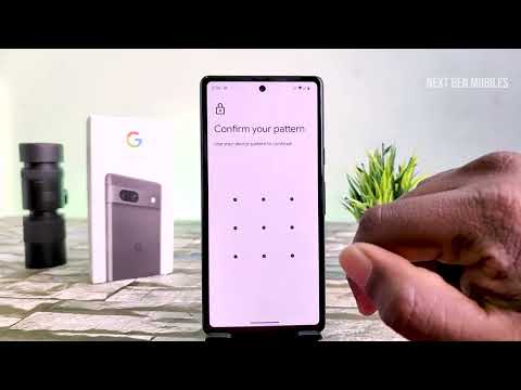 How To Set Fingerprint Lock In Pixel 7a In English