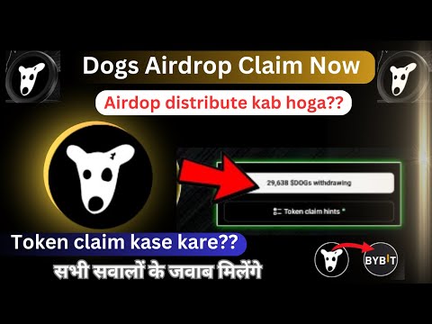 Dogs airdrop सारी जानकारी इस video मे | Dogs Token | Dogs Coin Listing Extend | How to claim token??