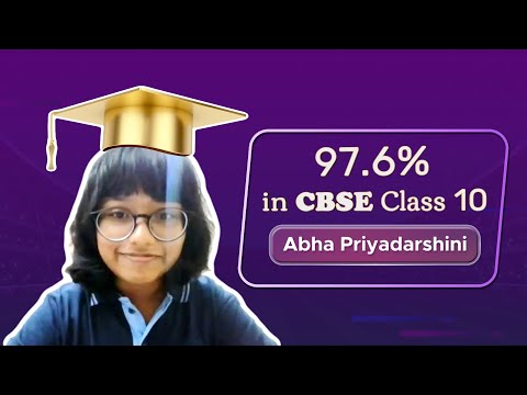 Meet Abha Priyadarshini | 97.6% in CBSE Class 10 #ByjusPowerPrepWeek #successstories