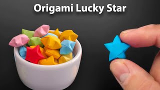 Origami Lucky Star - How to fold