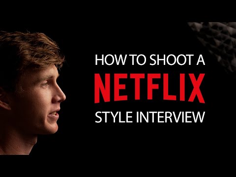 How to shoot a NETFLIX Style interview | Formula 1: Drive To Survive Style | Interview Lighting