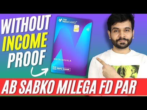 HDFC Tata Neu Credit Card | Without Income Proof | Sabko Milega