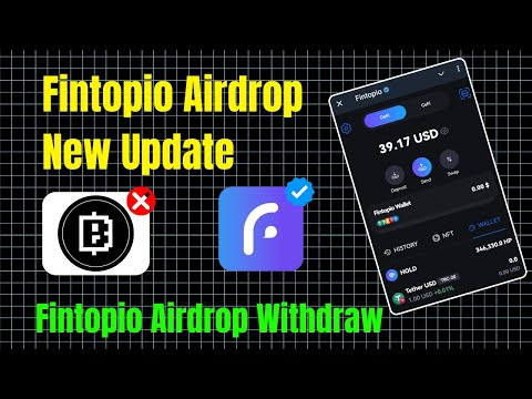 Fintopio Airdrop New Update | Fintopio Airdrop Price & Listing | Fintopio Airdrop Withdraw |