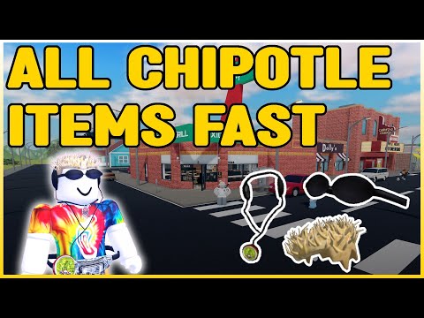 GET ALL CHIPOTLE EVENT ITEMS FAST ROBLOX