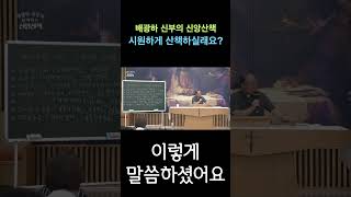 신부님이 미사 중에 분심이 들지 않는 이유? | 배광하 신부와 함께하는 신앙산책 #shorts