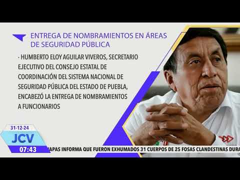 Nombramientos de Seguridad || Noticias con Juan Carlos Valerio