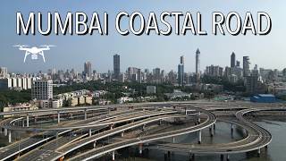 Mumbai Coastal Rd Drone (All Interchanges)