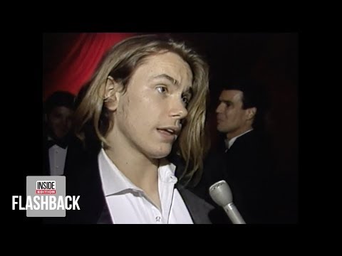 River Phoenix at the 1989 Oscars After Party