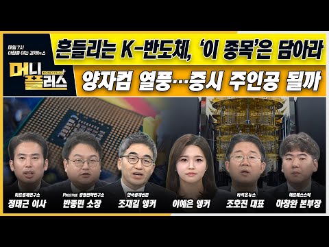 [이슈N전략] 흔들리는 K-반도체, ‘이 종목’은 담아라ㅣ양자컴 열풍…증시 주인공 될까ㅣ한국경제TVㅣ머니플러스