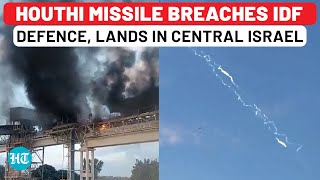 Houthis Fire Missile At Tel Aviv, Central Israel Amid Gaza War; IDF’s Famed Iron Dome Fails Again?