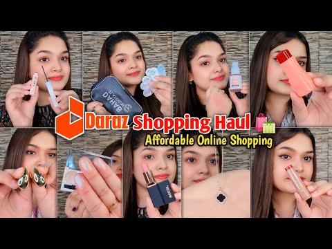 Daraz Shopping Haul | Viral products from daraz | Makeup , Skin Care , Jewel...