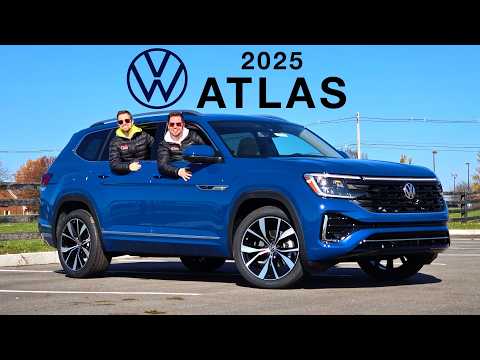 2025 Volkswagen Atlas -- What's NEW for 2025?? (Massage Seats & MORE Luxury!)