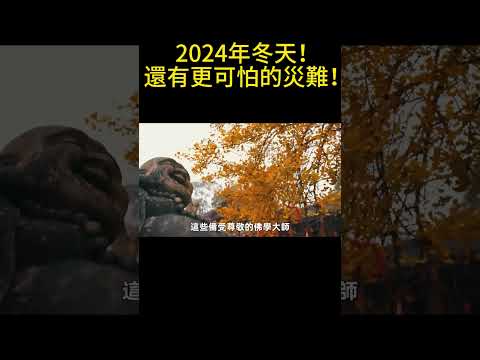 2024年冬天！還有更可怕的災難！#修禪悟道