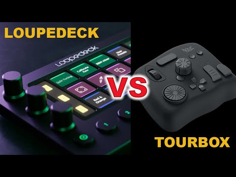 Speed up your editing. Loupedeck Live VS Tourbox. Which one is right for you?