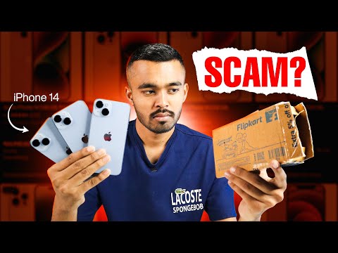 iPhone 14 Flipkart Unboxing | Big Billion Days Sale Unit 🔴SCAM EXPOSED🔴 under 50K