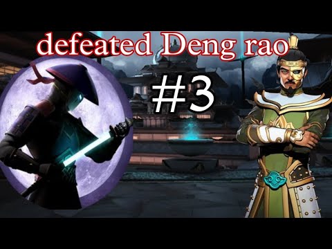 Defeated Deng rao in shadow fight 3🔥 by mh games|watch till end|#shadowfight3 #subscribe