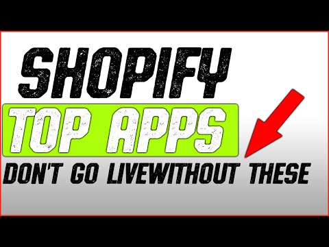 My Top Shopify Apps (Don't Go Live Without These)