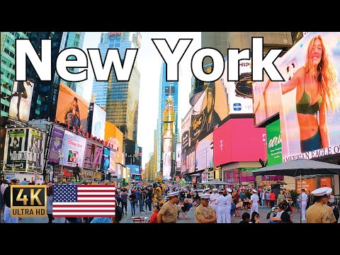 New York City - Walking Tour in 4K