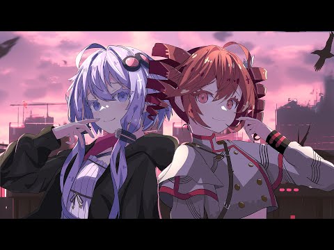 夜に駆ける / 重音テト×結月ゆかり【SyntheV×CevioAIカバー】