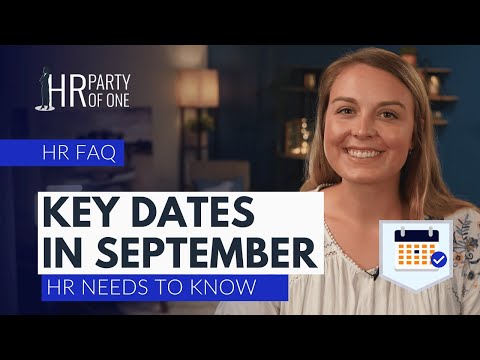 What Key Dates in September 2024 Does HR Need to Know?