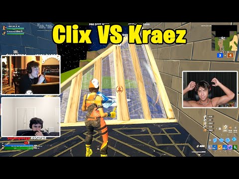 Clix & Boltz VS Kraez and Bucke 2v2 TOXIC Fights!