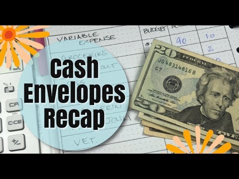 Cash Envelopes Recap | June 3, 2019 | Cash Envelope System