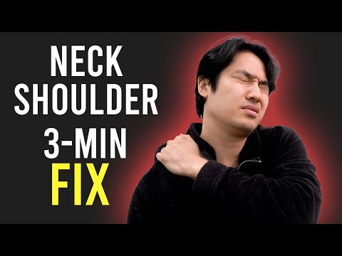 Fix Neck And Shoulder Pain Easy｜3-Minute Routine｜Hisdream Corrective Exercise