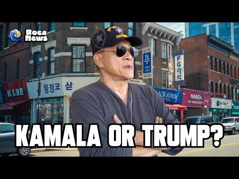 Asking Korean Americans Who They're Voting For