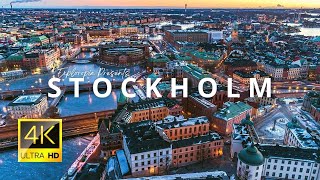 Stockholm, Sweden 🇸🇪 in 4K ULTRA HD 60FPS Video by Drone